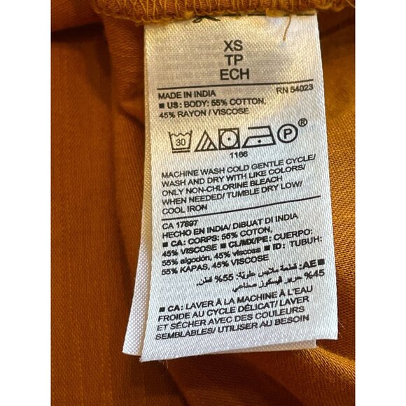 Old Navy NWT XS boho ruffle top cottage core V-neck - Picture 6 of 6